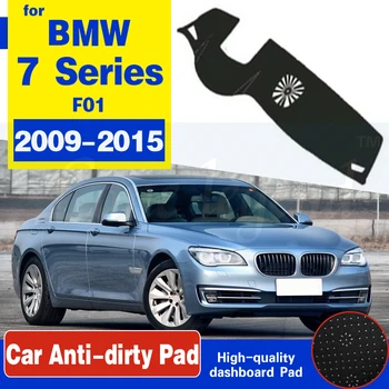

Anti-Slip Mat Dashboard Cover Dashmat Accessories For BMW 7 Series F01 2009 - 2015 730i 740i 750i 730d with LCD screen 2014 2013