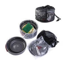 

Naturehike Outdoor Camping 2-3 People Picnic Barbecue Supplies Pots And Pots Portable Cookware Combination Cookware SetsОтдых н