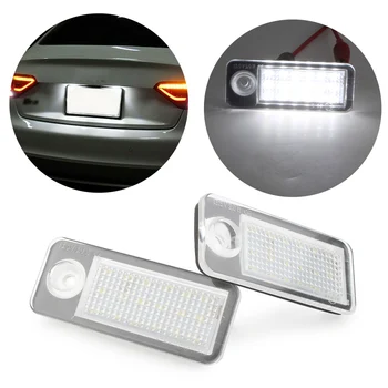 

2pcs Car Super Bright LED Number License Plate Light For 1998 1999 2000 2001 2002 2003 2004 2005 Audi A6 C5 / 4B Avant / Wagon