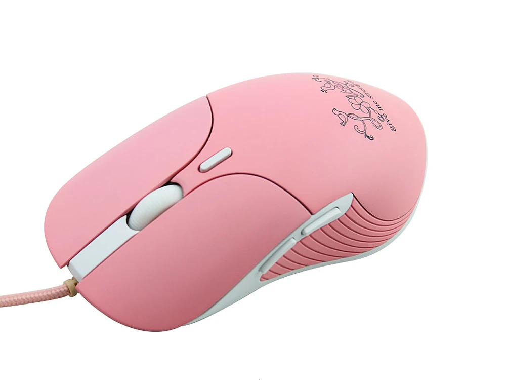 Pink Mouse Wired Gaming Mouse