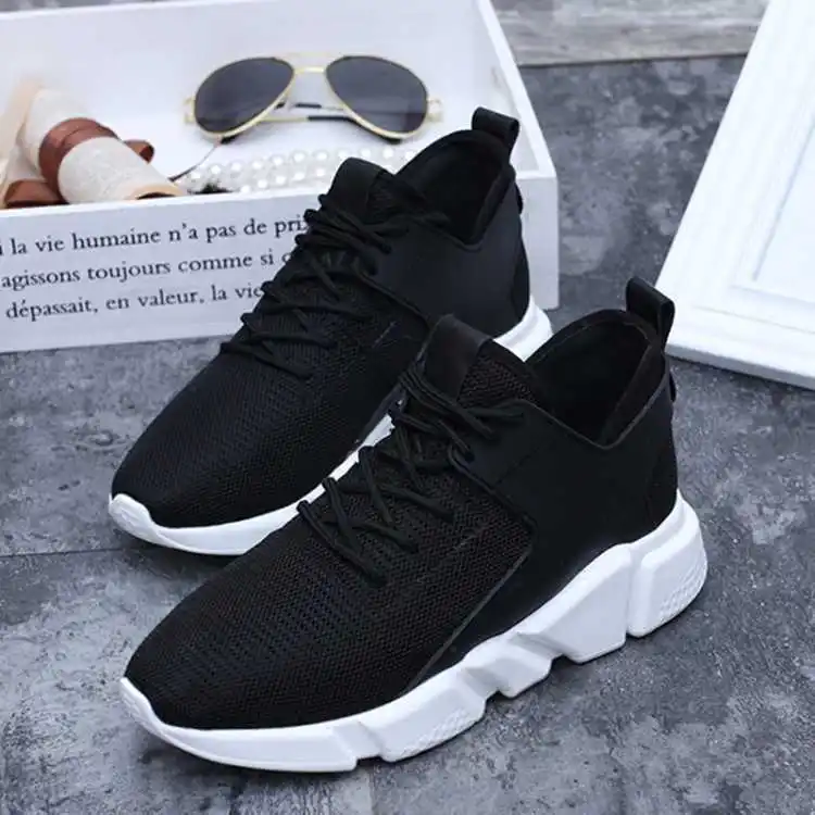 

[Shoes Cotton-padded Shoes Selectable] Korean-style Versatile Couples Athletic Shoes Thick Bottomed Extra High Casual Shoes Brea