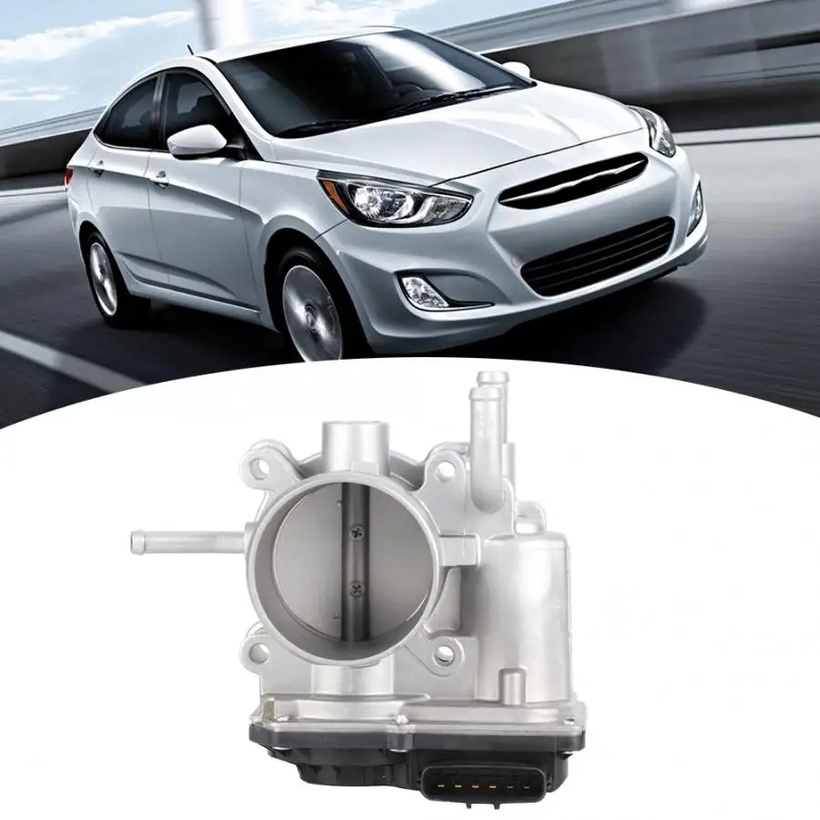 Дроссельной заслонки 35100-2B300 Замена подходит для hyundai акцент 2012 2013 lntake коллектор дроссельной заслонки
