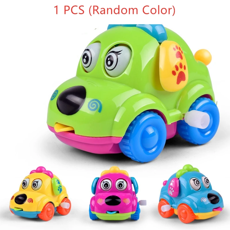 Горячая Распродажа Детские заводные забавные заводные игрушки мультяшный щенок язык Заводной автомобиль Развивающие игрушки для детей# nxt - Цвет: 1