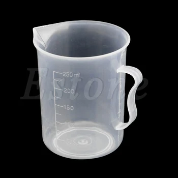 

150/250/500/1000/2000ML Plastic Measuring Cup Jug Pour Spout Surface Kitchen 1Pc M0XB