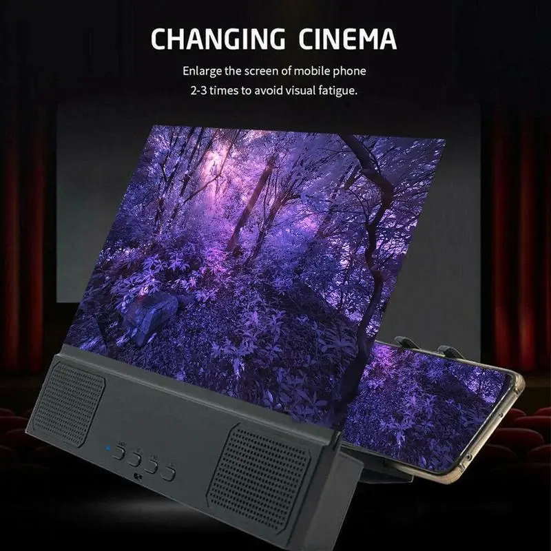 12 inches 3D Video HD Mobile Phone Magnifying Glass HD Stand For Video phone Screen Amplifier Folding Screen Phone Accessories 12 inches 3D Video HD Mobile Phone Magnifying Glass HD Stand For Video phone Screen Amplifier Folding Screen Phone Accessories