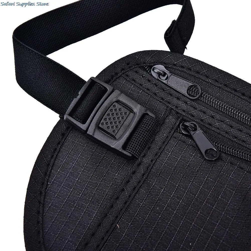 Travel Storage Bag Money Purse Waist Pack Cards Passport Belt Tickets Pouch 1pc fanny pack travel money belt