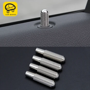 

CarManGo For Mercedes Benz GLE W166 Coupe C292 2016-2018 Door Lock Stick Ring Cover Interior Trim Decorative Sticker Accessories