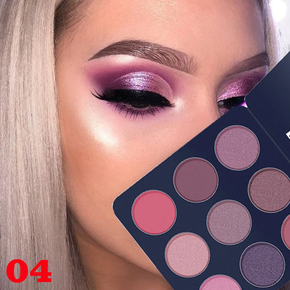 

Eyeshadow Makeup Palette Nude Glitter Pigmented Cosmetics Matte Eyeshadow Pallete Maquiagem Professional Eye Shadow Waterproof