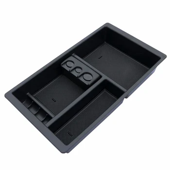 

New Armrest Storage Box Console Organizer Stowing Tidying Console For Chevy Silverado for GMC for Sierra Yukon 2015 2016-2018