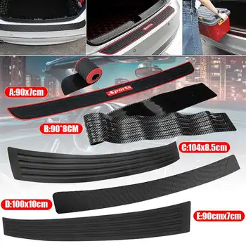 

90cm 100cm 104cm Car Rear Trunk Bumper Guard Cover Trim Strip Door Edge Anti-scratch Protector Styling Moulding Trim