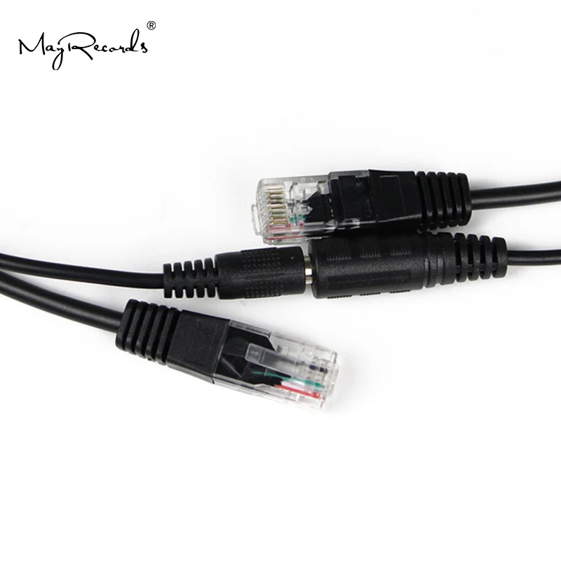 Кабель POE для IP камеры Пассивный адаптер Power Over Ethernet разветвитель инжектор модуль