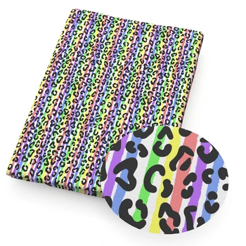 

50*140CM Leopard Printed Polyester Cotton Fabric for Tissue Kids Sewing Quilting Fat Quarters Child DIY Patchwork Fabric,c11377