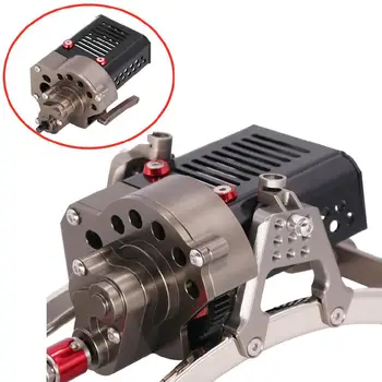 

LeadingStar CNC Complete Front Gearbox Transmission Box with Gear for Axial SCX10 1/10 RC Crawler Car