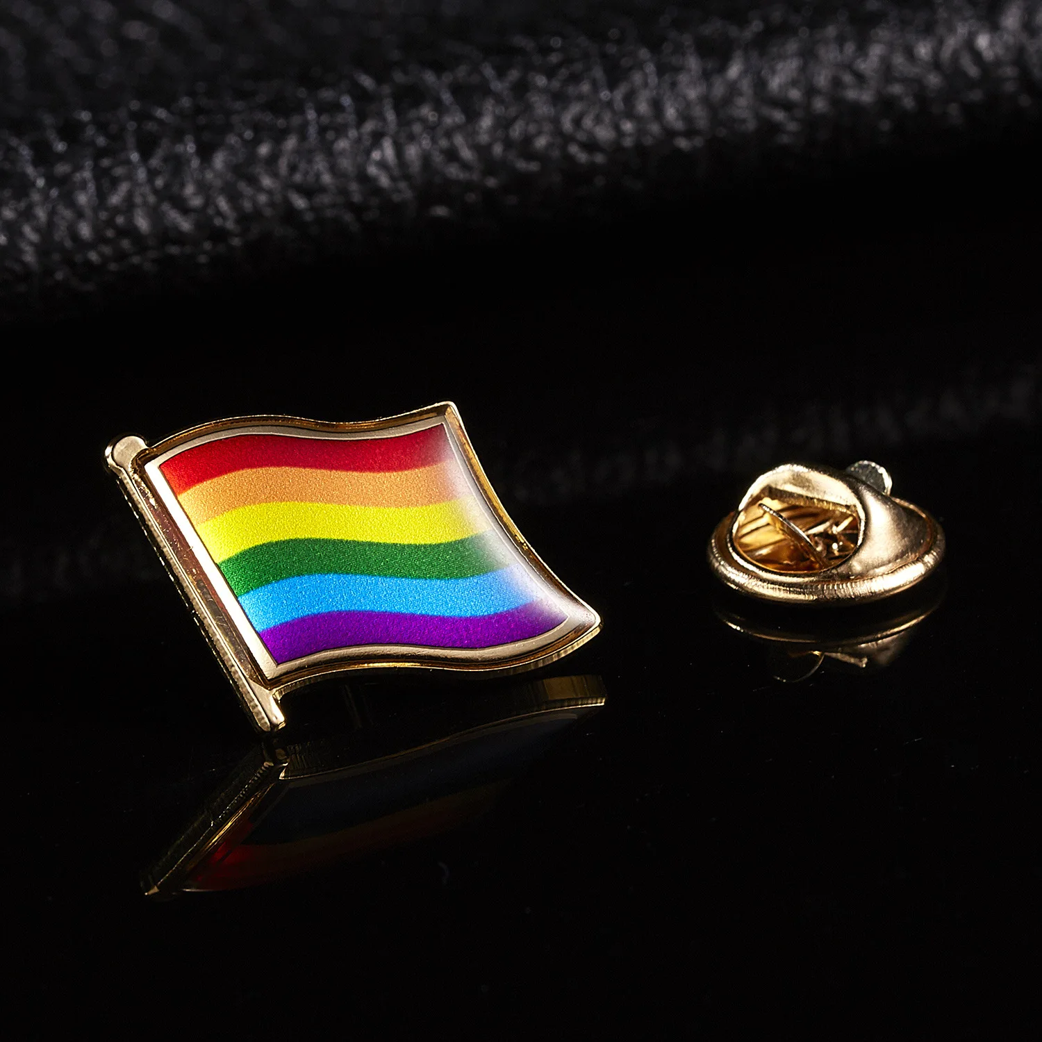 Love Is Love Rainbow Pins разноцветные ювелирные изделия Розочки в форме сердца броши значок гей пара Прайд значок с эмалью