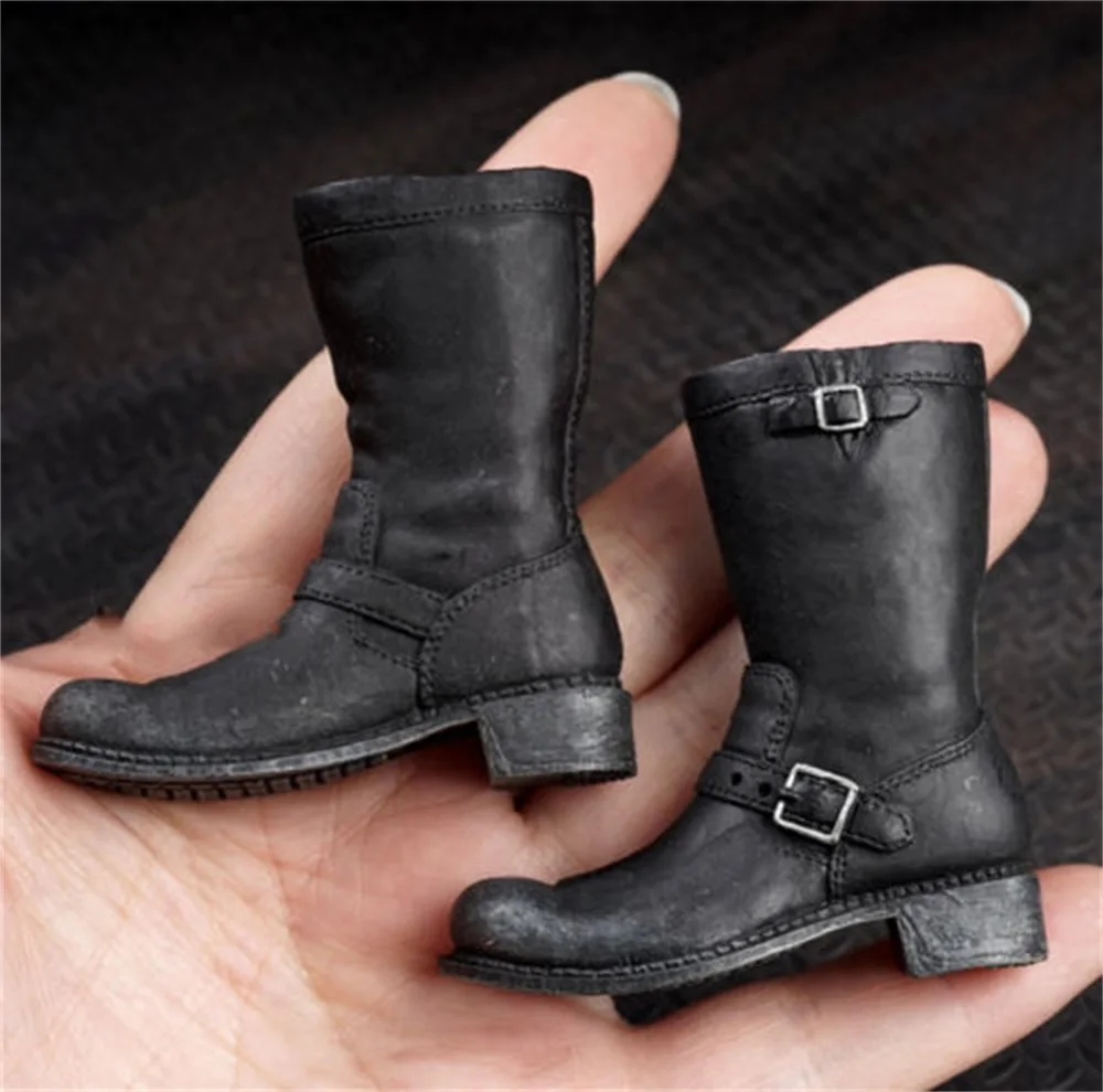 

1/6th Male Figure Shoes Terminators 2 Arnold T800 Boots for 12" Body Figures Doll Accessories