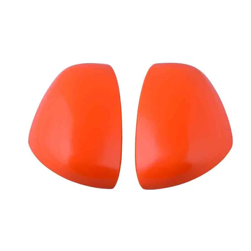 orange 2 шт., дверные зеркала заднего вида, наклейки на корпус, отделка рамы, часть для Benz smart 451 453 fortwo forfour - Название цвета: orange