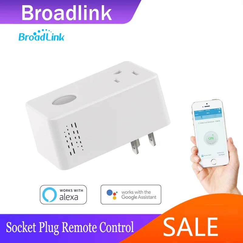 Broadlink SP3 16A нам интеллигентая (ый) Таймер Wi Fi розетка смарт домашней автоматизации