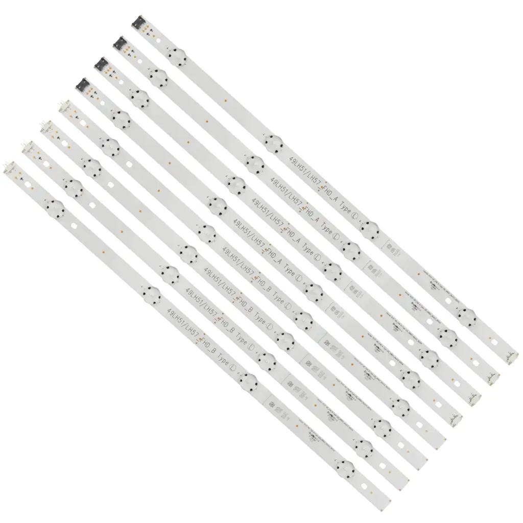 LED backlight strip 49LH51/LH57_FHD_A 49LH51/LH57_FHD_B for LG innotek 49LK5100PLA 15.5Y 49"_FHD A-Type B-Type HV490FHB-NBD
