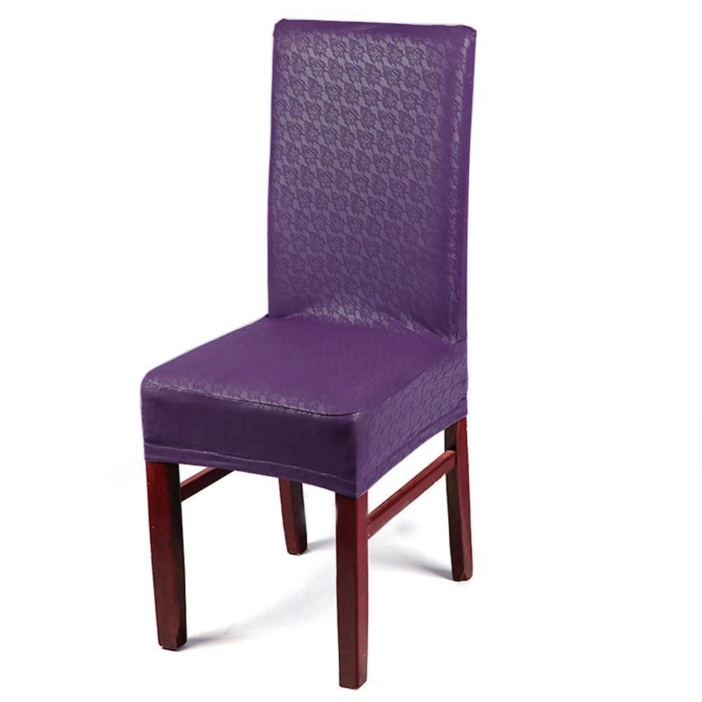 1x полиуретановая кожа водонепроницаемый стрейч обеденный чехол стул защита маслостойкий