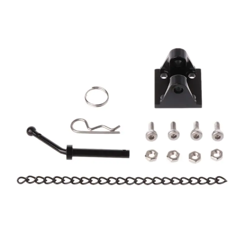 

1:10 RC Rock Crawler Metal Tow Shackle Trailer Hook for Axial SCX10 90046 RC4WD R7RB