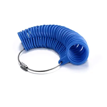 

Simple Measuring Finger Ring Size Tool Plastic 4 Color