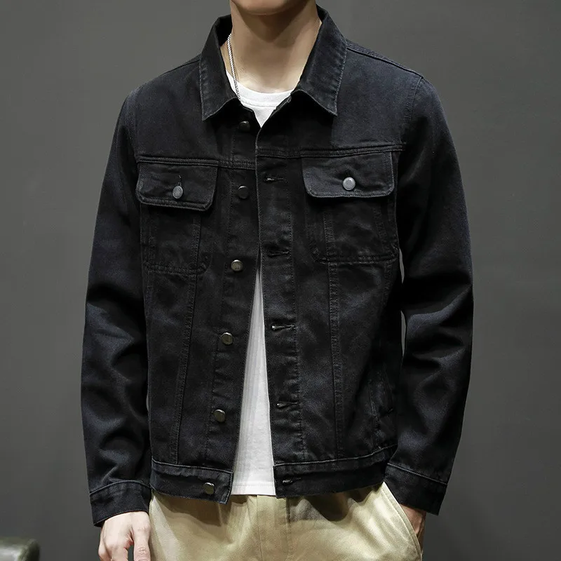 black denim jacket xxl