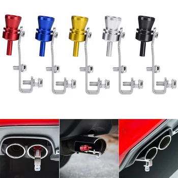 

Car Turbo Whistle Exhaust Amplifier Mufflers Multi-function Cars Turbo Simulator Exhaust Muffler Tips Nozzle For Exhaust