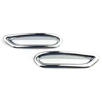 

For Car J11 2014-2017 Car Styling Accessories Chrome-plated Rear Fog Lampshade Lighting Bumper 2 Pieces