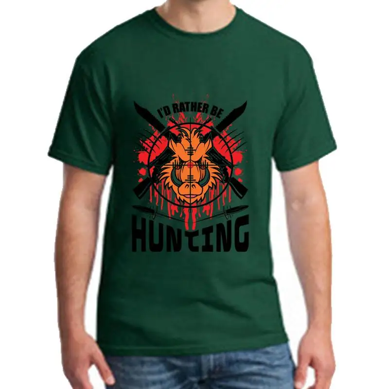 

printed Boar Hunting Gift t shirt big size s~5xL Comfortable Original Leisure mens t-shirts Building slogan