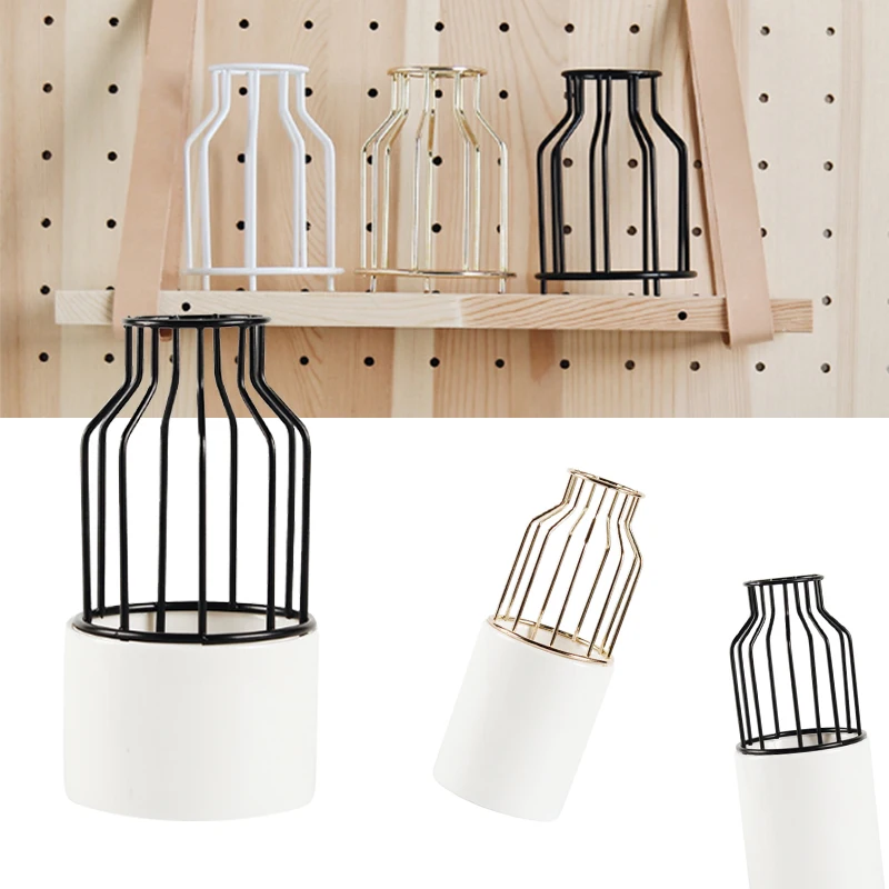 Geometric Flower Stand Planting Home Vase Plant Flower Pot Rack Garden Holder for Decor Flower Pot