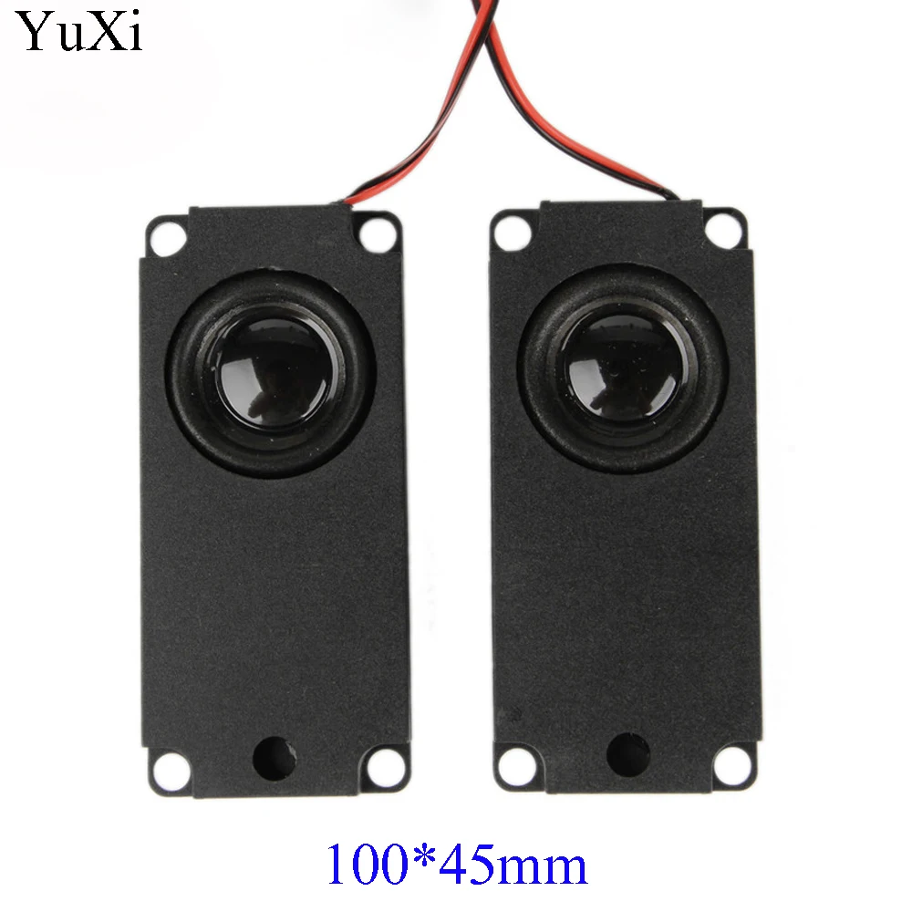 

5W 5Watt 8 Ohms 8R Audio Speakers 10045 LED LCD TV Speaker 8Ohm 5W Double diaphragm Speaker Bass10 cm x 4.5 cm / 100*45mm
