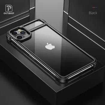 

New Metal Frame Phone Case For Iphone11 11pro Magnetic Attraction Bare Machine Feel Drop-proof Phone Cover For Iphone11 pro max