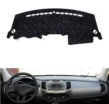 

Rose Pattern Car Styl Non-slip Dashmat Dash Mat Dashboard Cover Pad Cover Carpet Car Sticker for Kia sportage 2011-2016