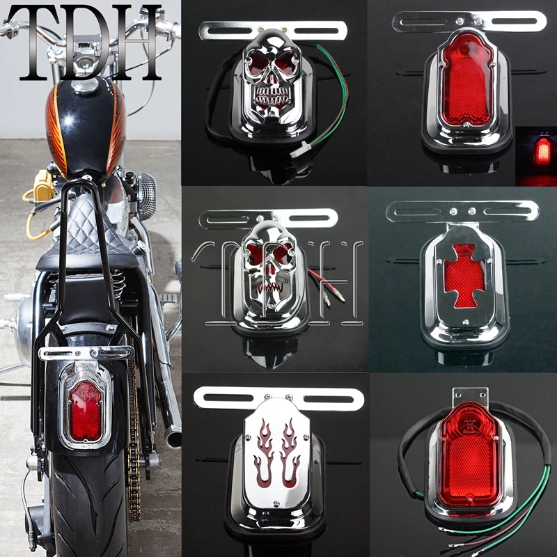 正規品）Bad Dad その他ハーレー テール関連パーツ 992 Taillights Chrome-Competition Series バッド…  通販