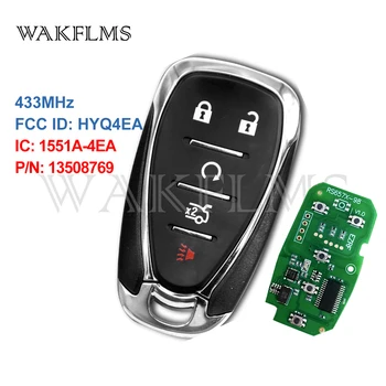 

HYQ4EA Keyless Go Entry Smart Remote Car Key Fob 433MHz For 2016 2017 2018 2019 Chevrolet Cruze Camaro Malibu P/N: 13508769