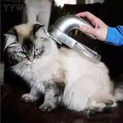 ABS электрический питомец всасывающее устройство Портативный кошка собака массажный пылесос для уборки щетка для домашних животных для