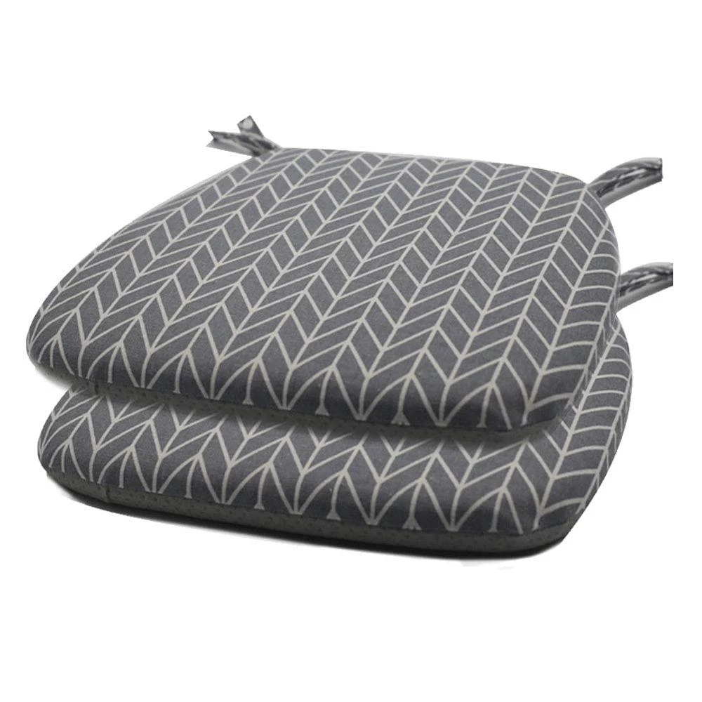 Dining Chair Pads With Ties Memory Foam Seat Cushion 45 X 42cm Non Slip Garden Chair Cushion Seat Pads Cushion Aliexpress