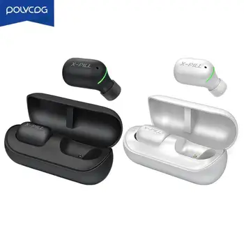 

POLVCDG A2 bluetooth 4.2 TWS Earphones Sports Running Waterproof Earbuds Wireless In-Ear with Charging Box