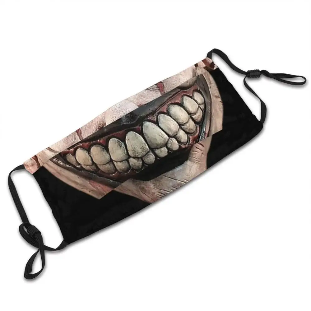 Ahs Twisty The Clown Horror Face Mask Adult Child Washable Pm2.5 Filter Creativity Halloween