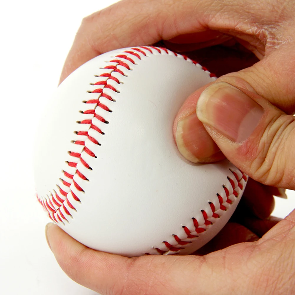 Высокое качество PU 7 см бейсбольный верхний резиновый внутренний Софтбол тренировочный мяч командные спортивные аксессуары