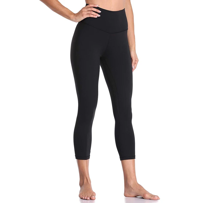 

Women Energy Seamless Leggings High Waist Legency Fitness Tummy Control Yoga Pants Pocket Sportswear Cropped Trousers Dropship