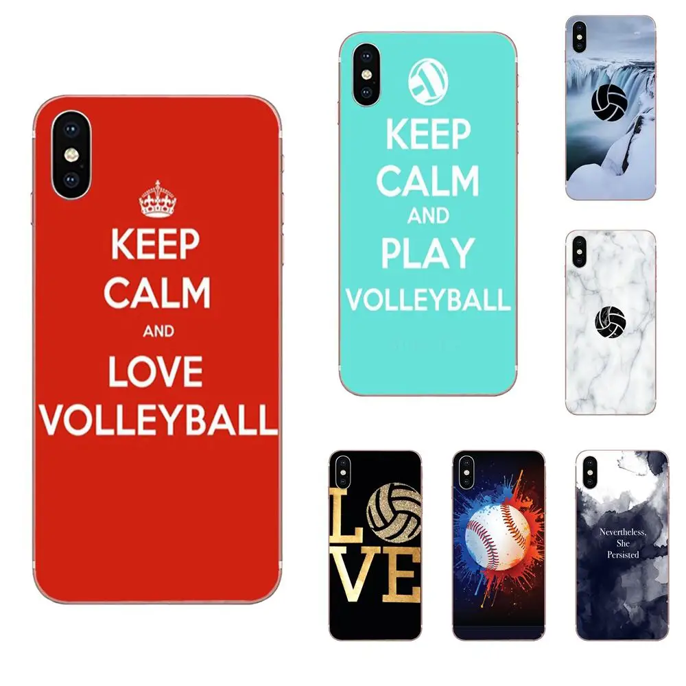 Цитаты я люблю волейбол мягкий TPU чехол для Galaxy J1 J2 J3 J330 J4 J5 J6 J7 J730 J8 2015 2016 2017 2018 mini Pro