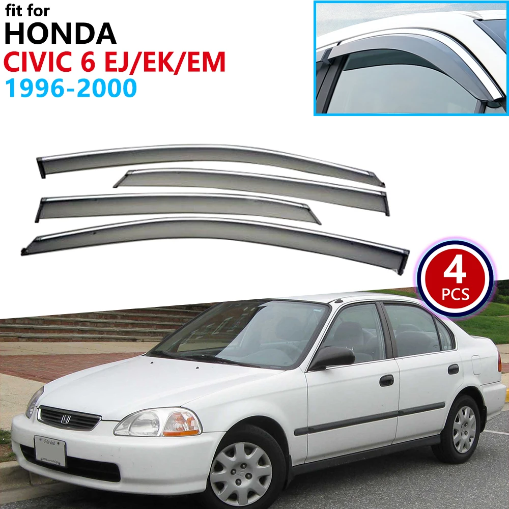 Для Honda Civic 6 EJ EK EM баллада 1996 1997 1998 1999 2000 оконный козырек вентиляционные навесы