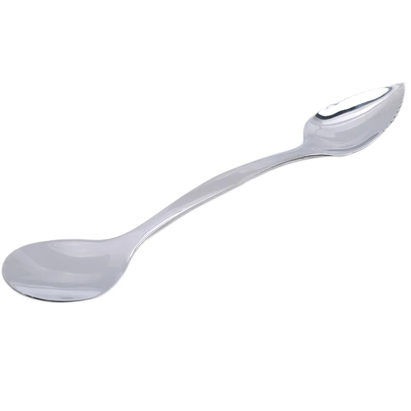 Watermelon Melon Fruit Spoon Kiwi Digging Spoon Silver Creative Double-headed Mud Dig Ball Scoop DIY Assorted Cold Dishes Tool