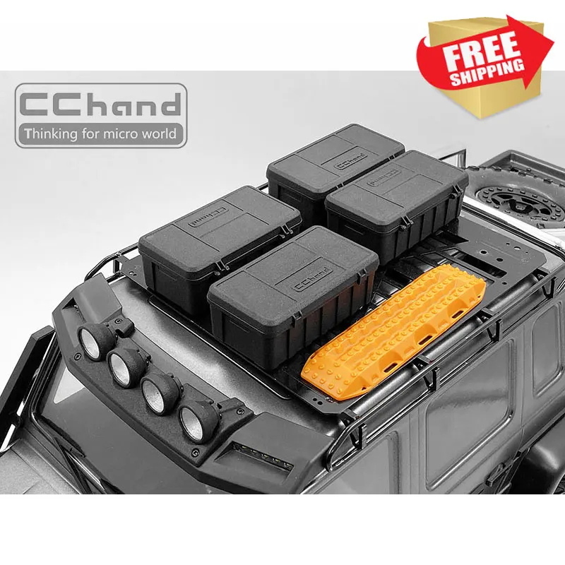 1/10 симуляция rc crawler trx4 trx6 G500 defender G63 trax дикий ящик для хранения внедорожник