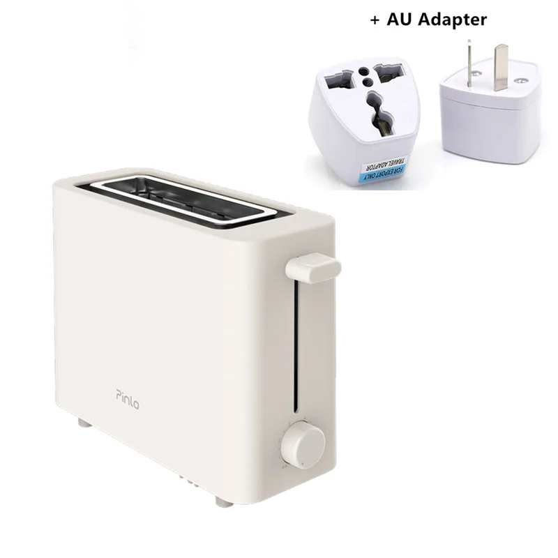 Add AU Adapter MI Mijia Pinlo игрушечный тостер Электрическая мини-печь для выпечки машина Кухня Приспособления Автоматическая завтрак хлеб Бутербродница - Цвет: Add AU Adapter