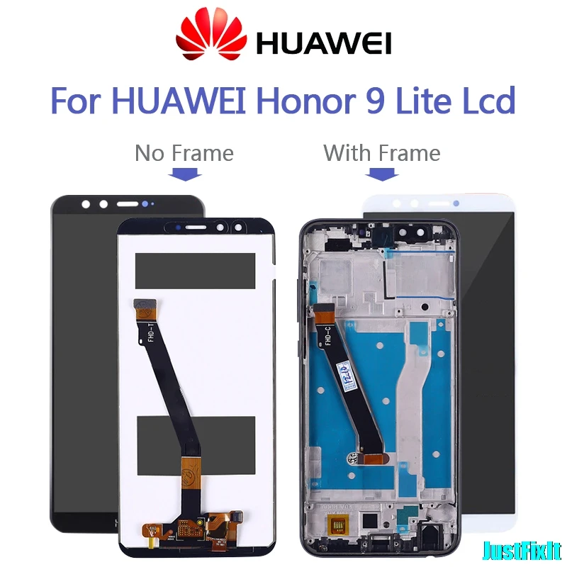 

For Huawei Honor 9 lite Youth Edtion 5.65 inch lcd Display Original Touch screen Digitizer Assembly Frame with Free Tools