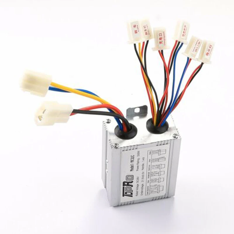 Набор Скорость контроллер двигателя дроссельная заслонка 36V 350W ключ зажигания велосипед Скутер