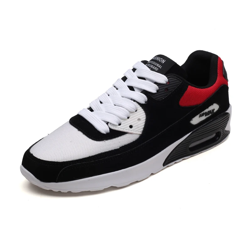 

New style breathable running shoes mesh air cushion sneakers extra large size running shoes sport shoes men mens sneakers