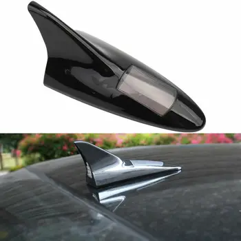 

Auto Car Solar Shark Fin Style LED Decoration Strobe Lamp Anti-collision Warning Light